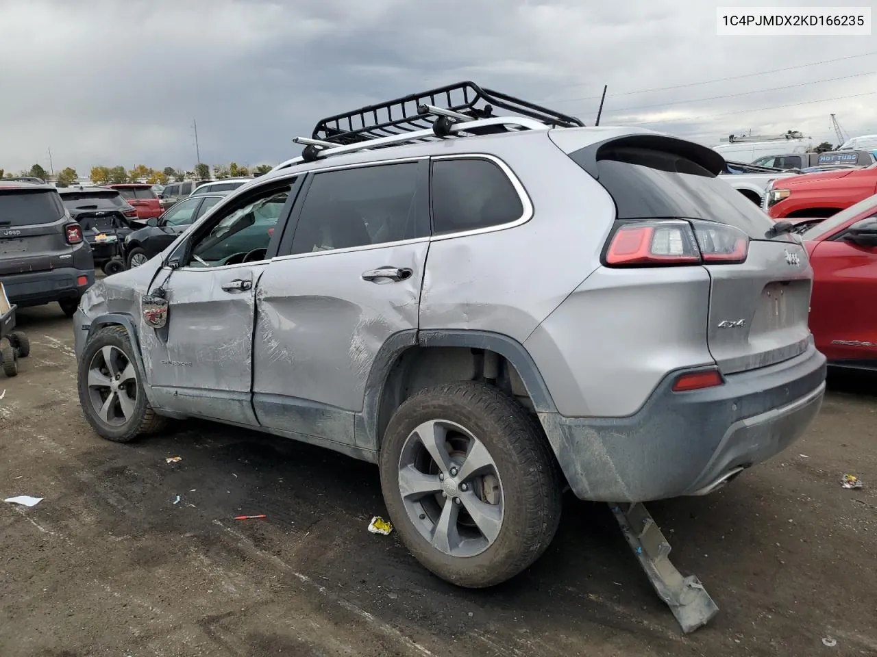 2019 Jeep Cherokee Limited VIN: 1C4PJMDX2KD166235 Lot: 78943924