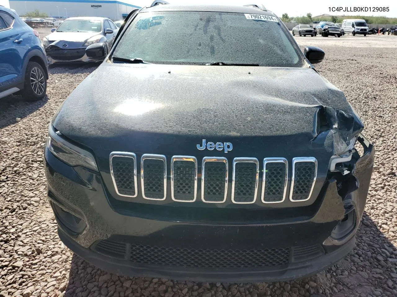 2019 Jeep Cherokee Latitude Plus VIN: 1C4PJLLB0KD129085 Lot: 79021694