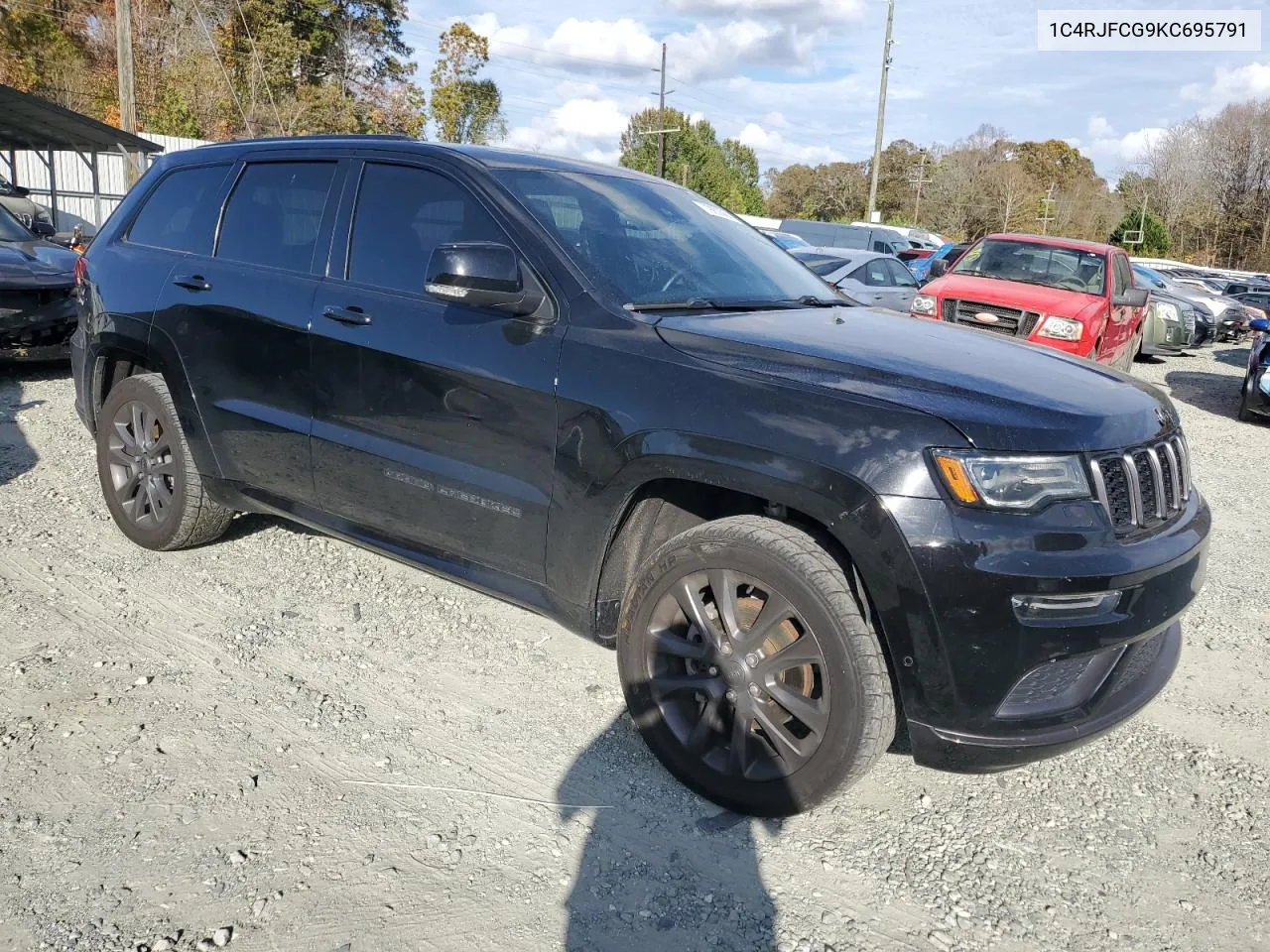 2019 Jeep Grand Cherokee Overland VIN: 1C4RJFCG9KC695791 Lot: 79202994