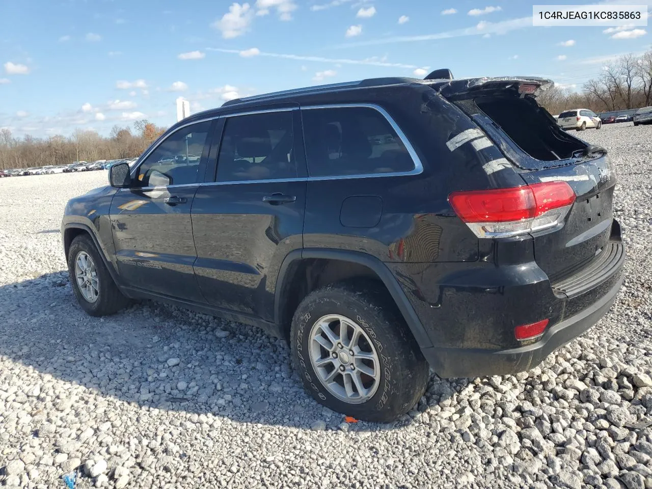 2019 Jeep Grand Cherokee Laredo VIN: 1C4RJEAG1KC835863 Lot: 79212784