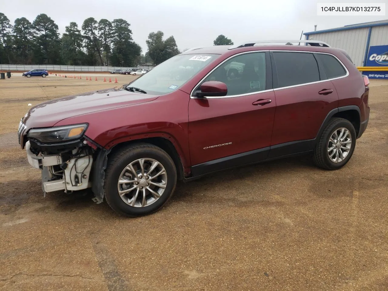 2019 Jeep Cherokee Latitude Plus VIN: 1C4PJLLB7KD132775 Lot: 79215014