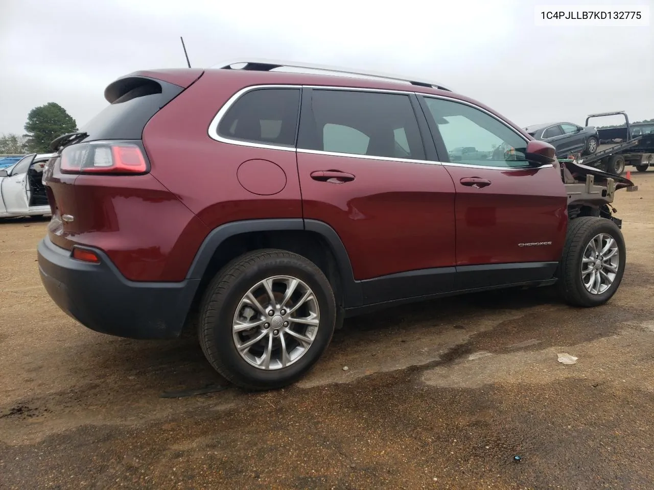 2019 Jeep Cherokee Latitude Plus VIN: 1C4PJLLB7KD132775 Lot: 79215014