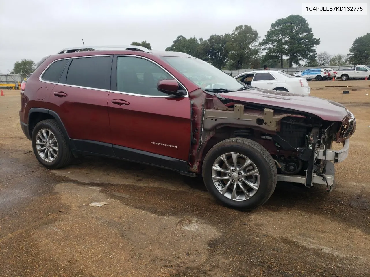 2019 Jeep Cherokee Latitude Plus VIN: 1C4PJLLB7KD132775 Lot: 79215014