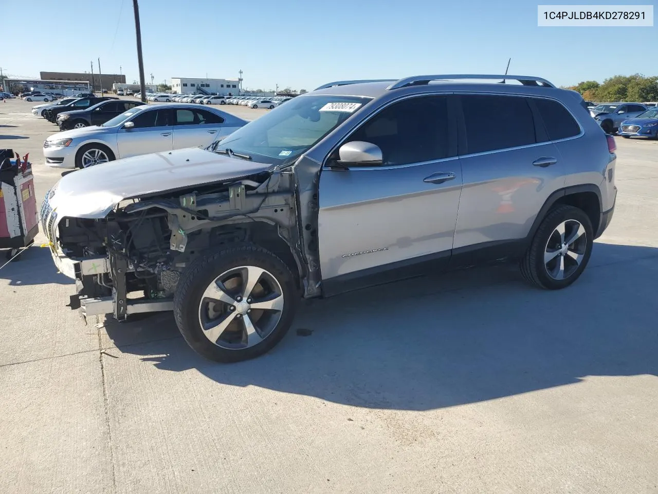 2019 Jeep Cherokee Limited VIN: 1C4PJLDB4KD278291 Lot: 79308074