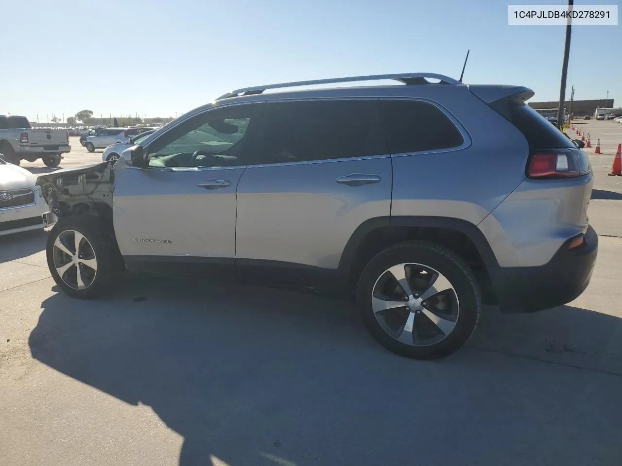 2019 Jeep Cherokee Limited VIN: 1C4PJLDB4KD278291 Lot: 79308074