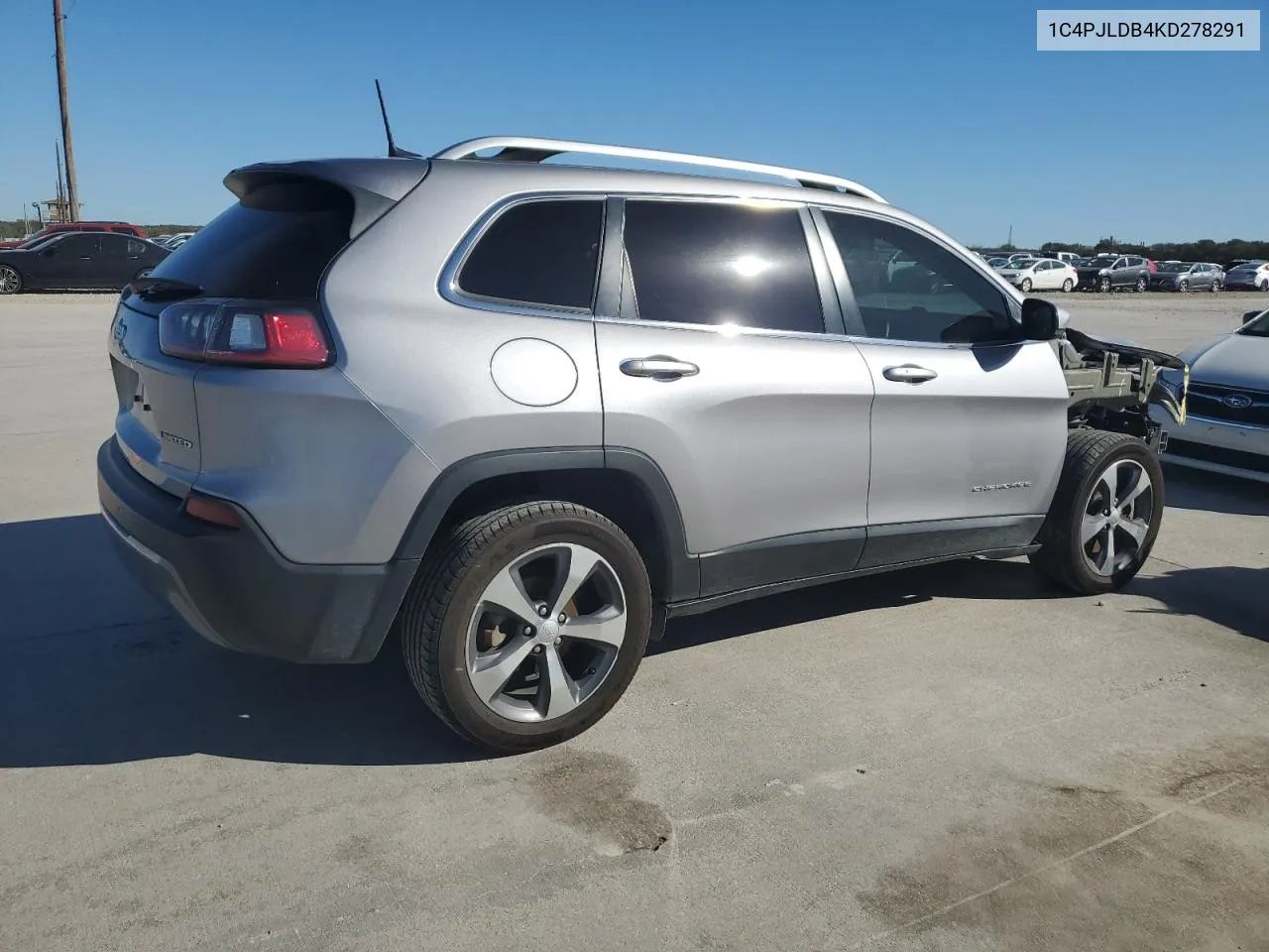 2019 Jeep Cherokee Limited VIN: 1C4PJLDB4KD278291 Lot: 79308074