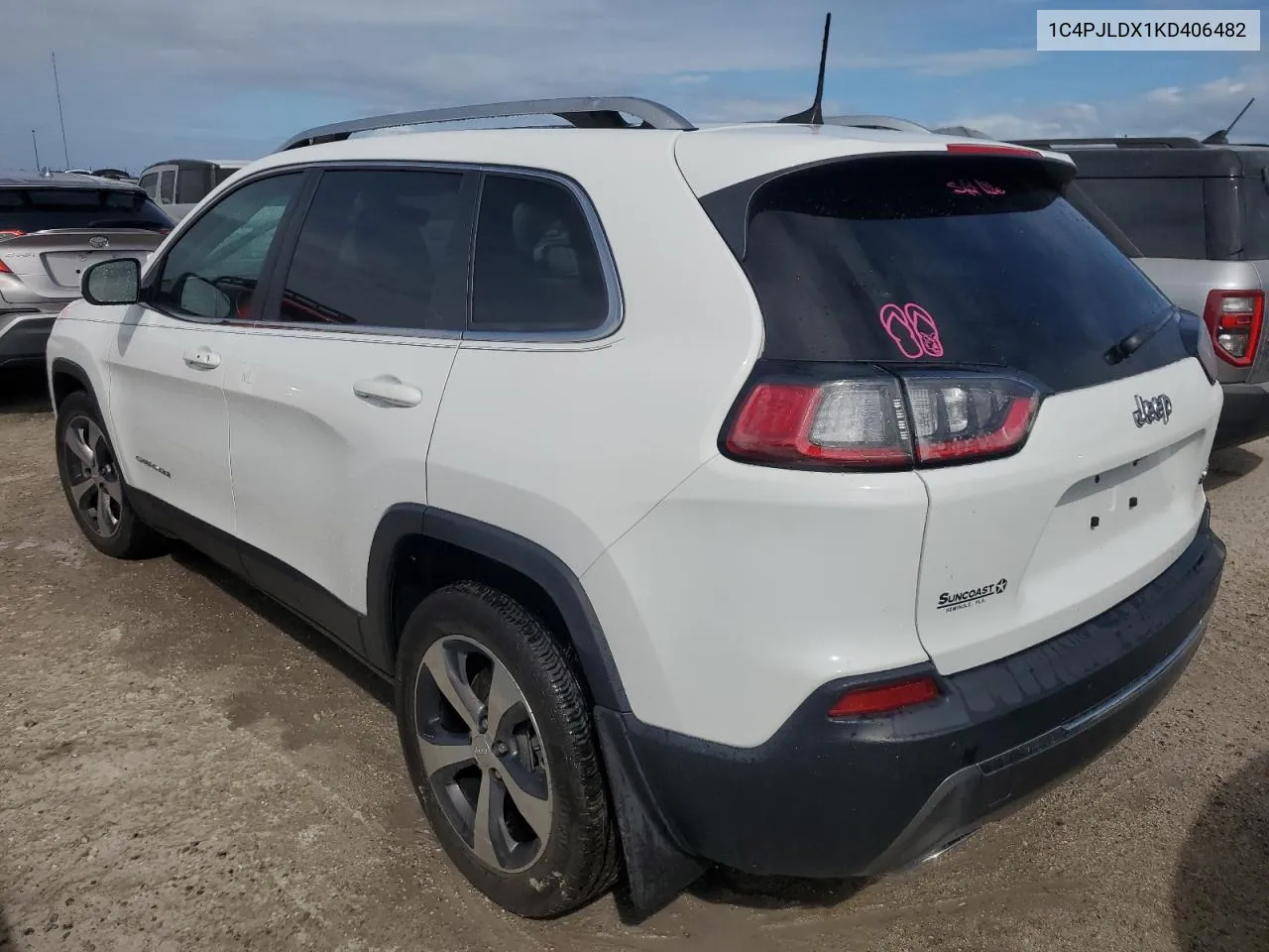 2019 Jeep Cherokee Limited VIN: 1C4PJLDX1KD406482 Lot: 79355564