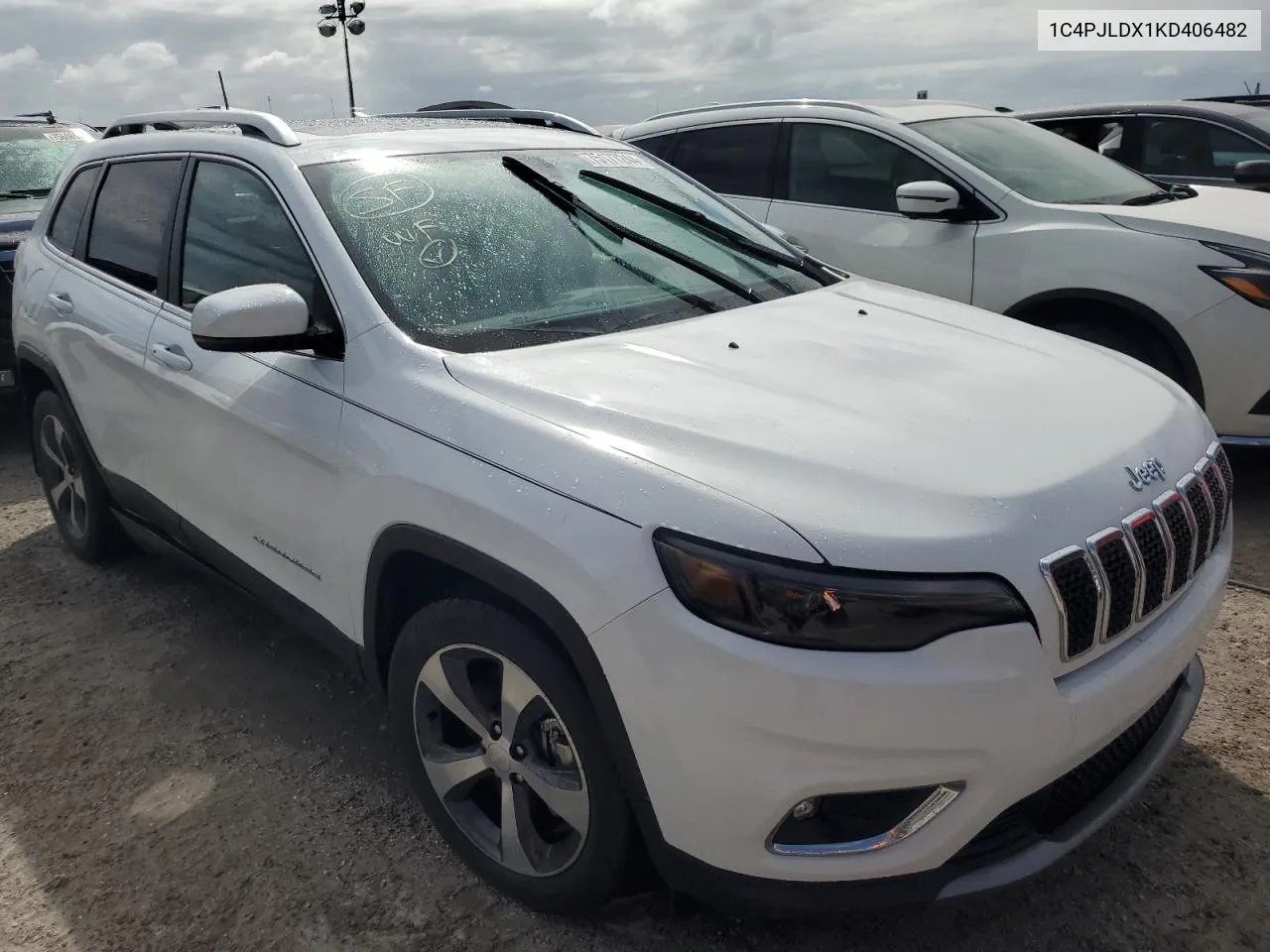 2019 Jeep Cherokee Limited VIN: 1C4PJLDX1KD406482 Lot: 79355564