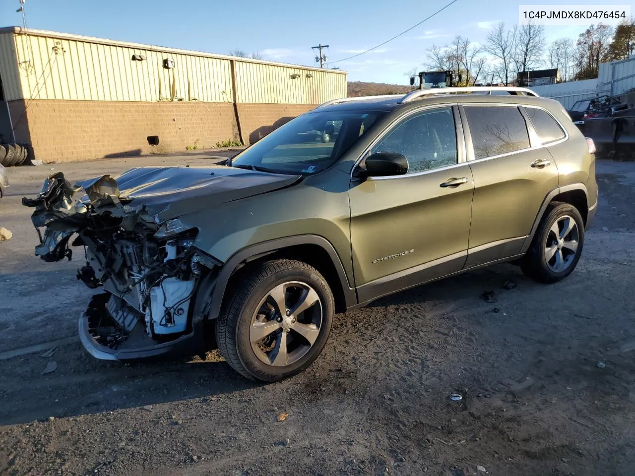 2019 Jeep Cherokee Limited VIN: 1C4PJMDX8KD476454 Lot: 79412844