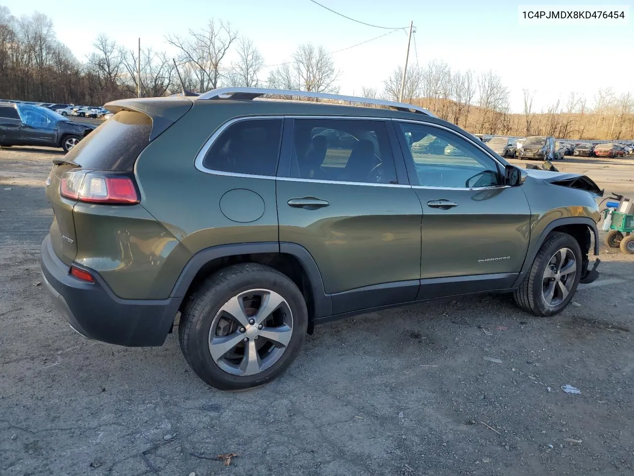 2019 Jeep Cherokee Limited VIN: 1C4PJMDX8KD476454 Lot: 79412844