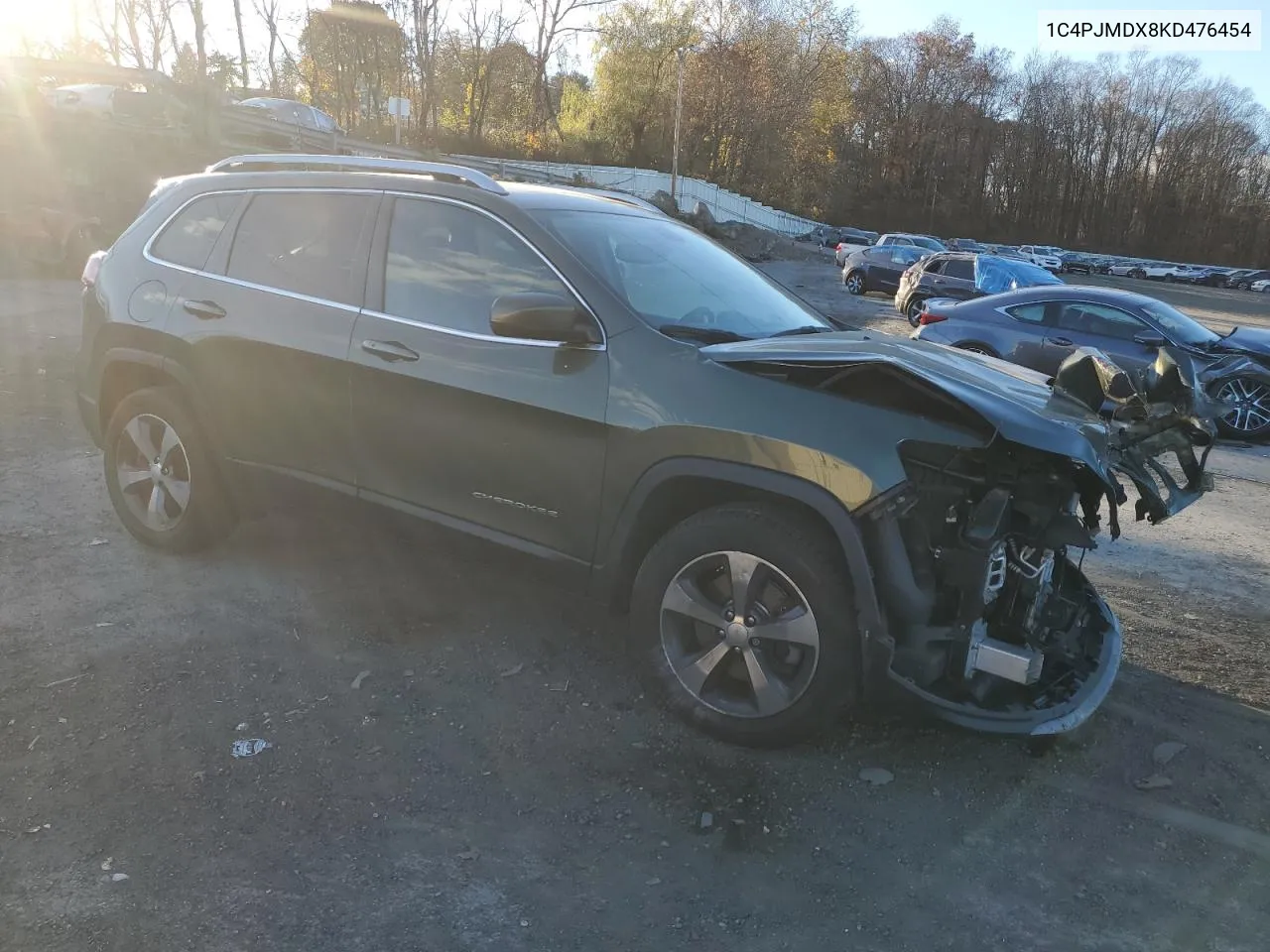 2019 Jeep Cherokee Limited VIN: 1C4PJMDX8KD476454 Lot: 79412844