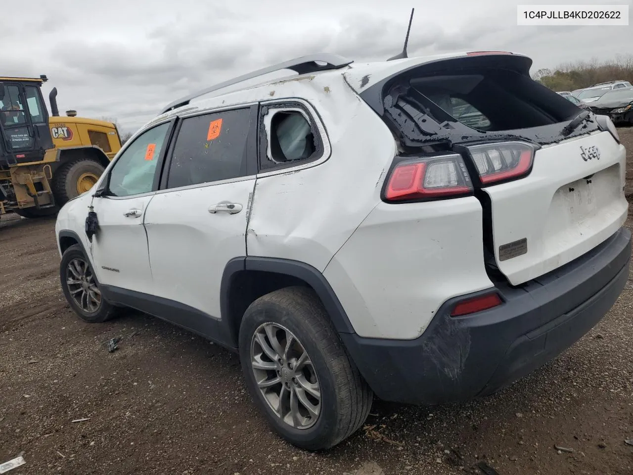 2019 Jeep Cherokee Latitude Plus VIN: 1C4PJLLB4KD202622 Lot: 79477454