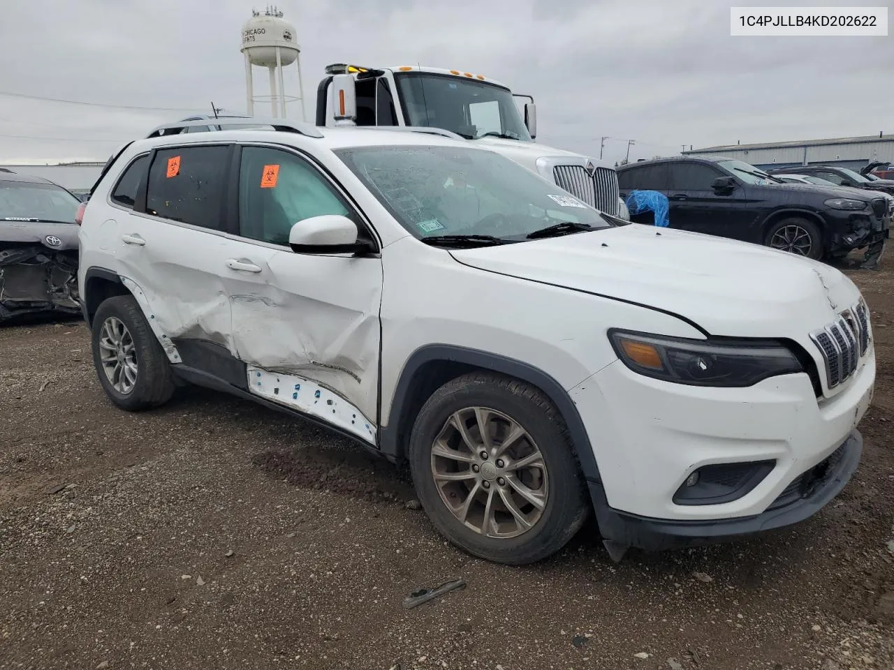 2019 Jeep Cherokee Latitude Plus VIN: 1C4PJLLB4KD202622 Lot: 79477454