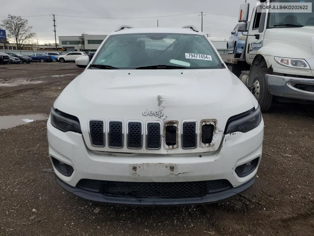 2019 Jeep Cherokee Latitude Plus VIN: 1C4PJLLB4KD202622 Lot: 79477454