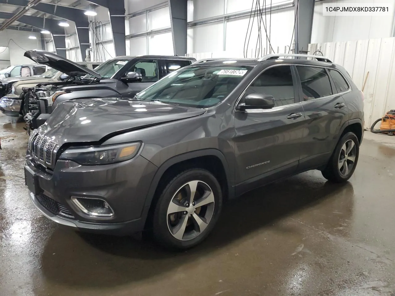 2019 Jeep Cherokee Limited VIN: 1C4PJMDX8KD337781 Lot: 79518674