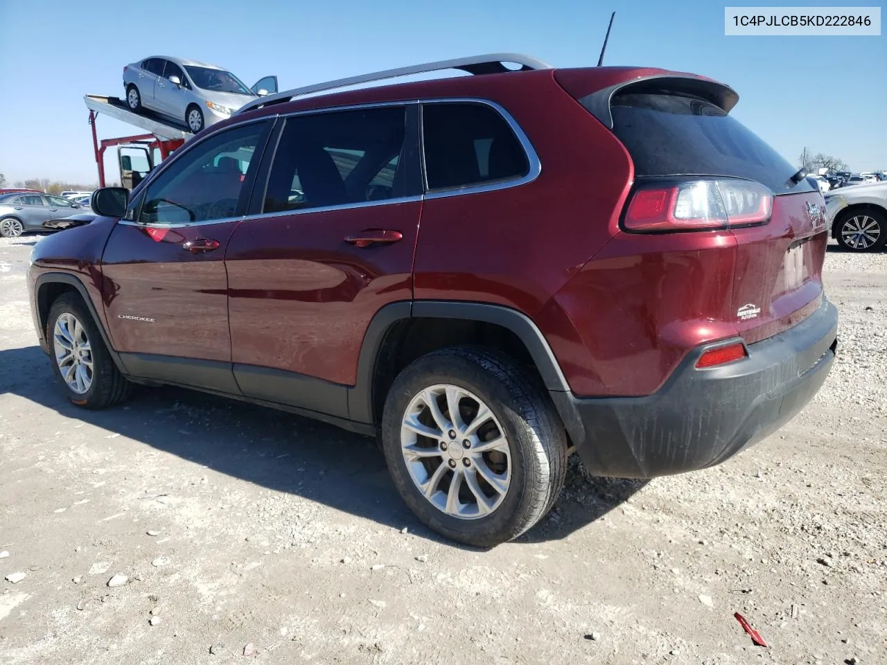 2019 Jeep Cherokee Latitude VIN: 1C4PJLCB5KD222846 Lot: 79536324