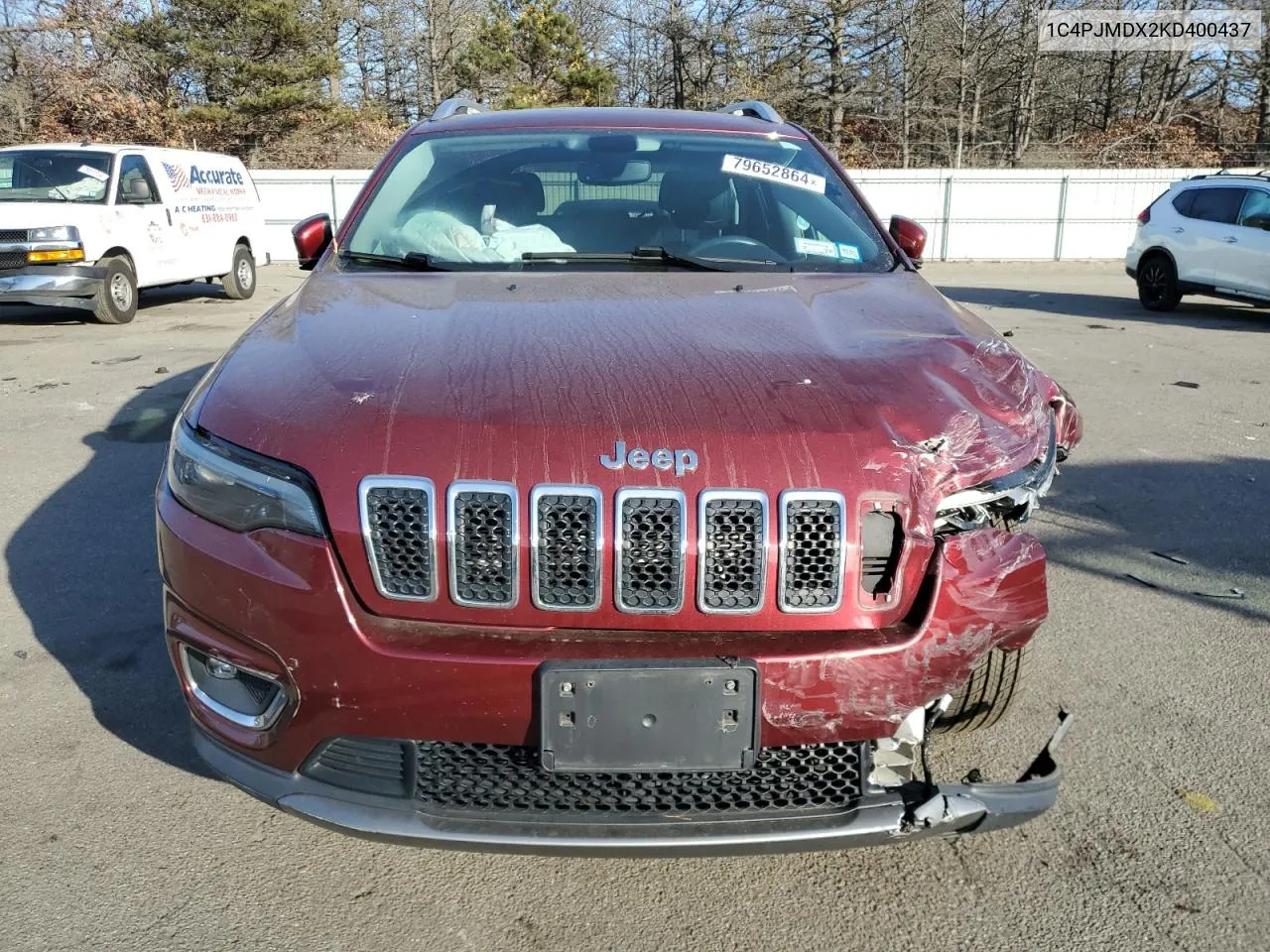 2019 Jeep Cherokee Limited VIN: 1C4PJMDX2KD400437 Lot: 79652864