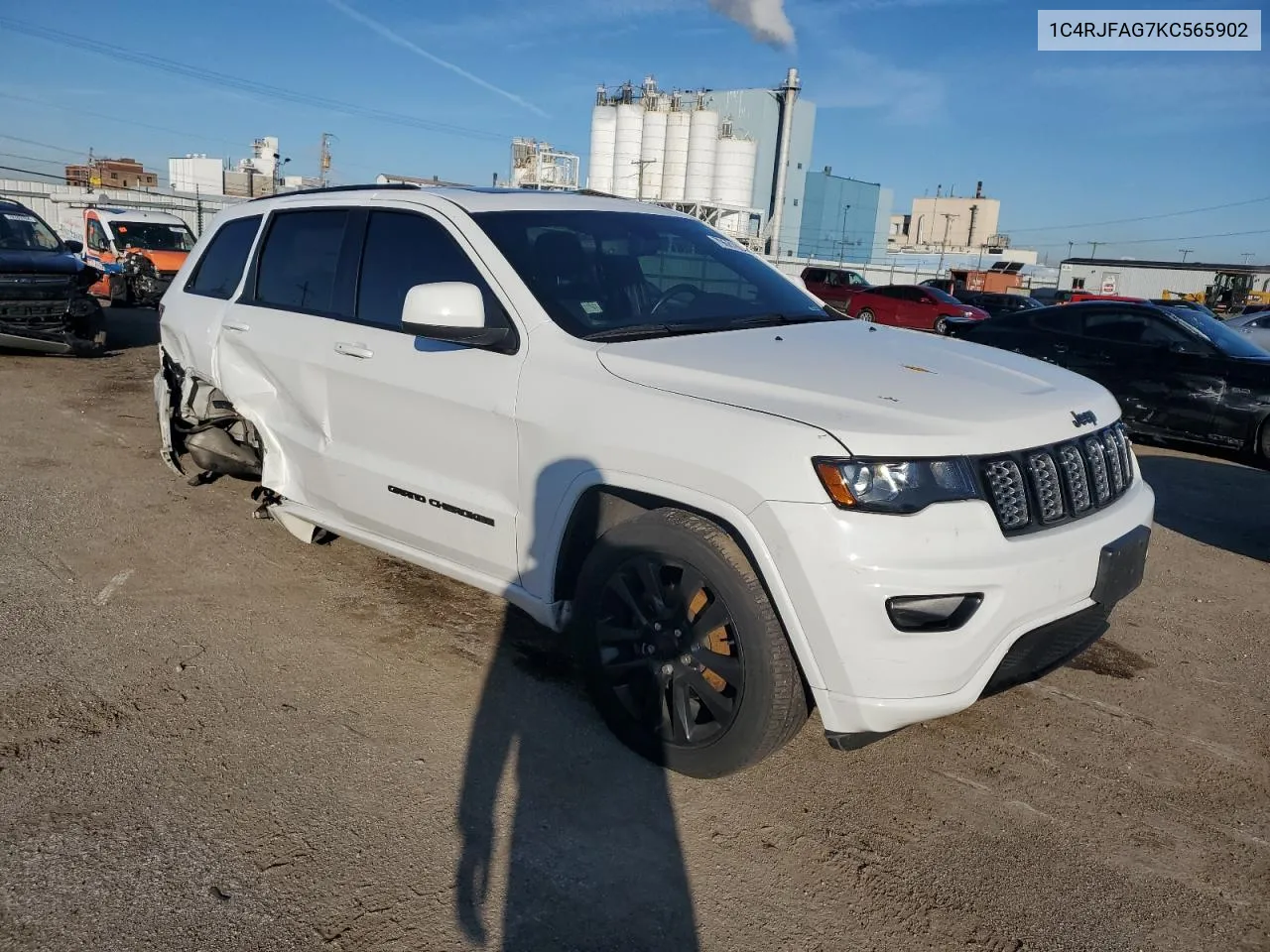 2019 Jeep Grand Cherokee Laredo VIN: 1C4RJFAG7KC565902 Lot: 79681894