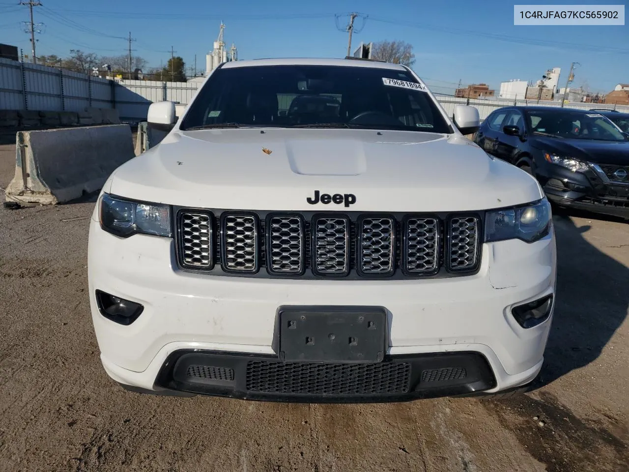 2019 Jeep Grand Cherokee Laredo VIN: 1C4RJFAG7KC565902 Lot: 79681894