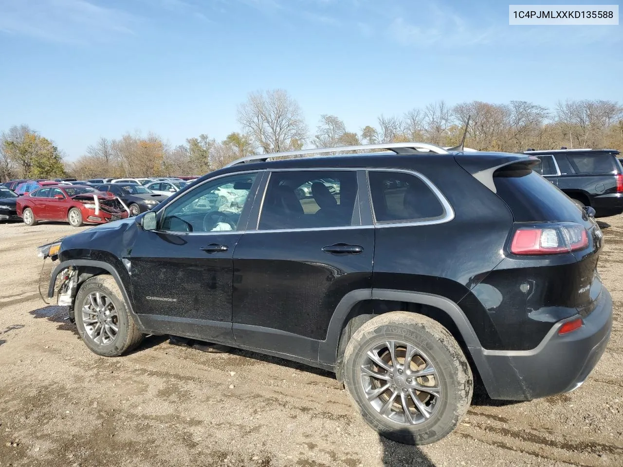 2019 Jeep Cherokee Latitude Plus VIN: 1C4PJMLXXKD135588 Lot: 79747644