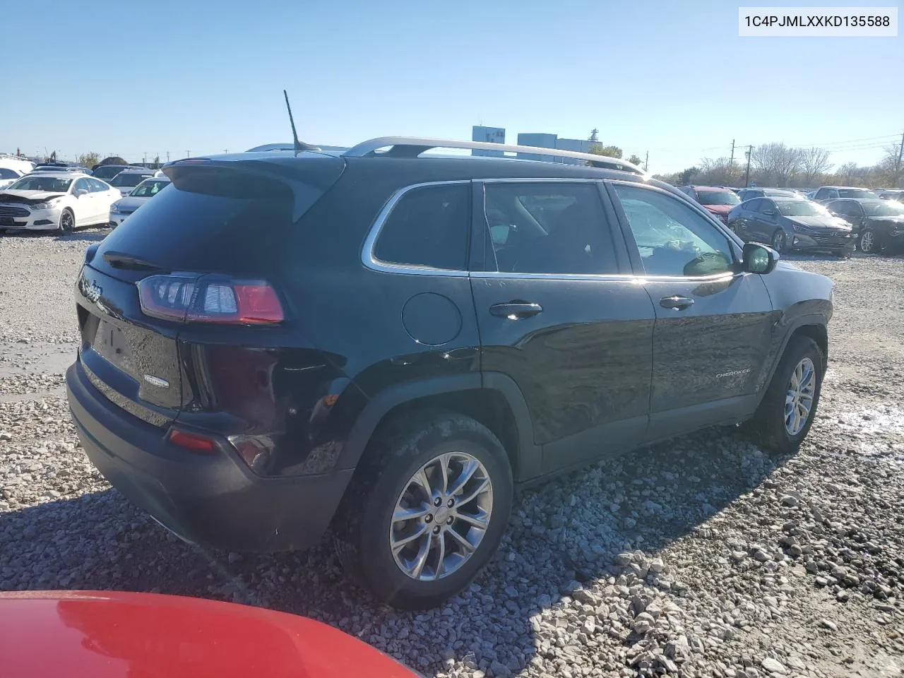 2019 Jeep Cherokee Latitude Plus VIN: 1C4PJMLXXKD135588 Lot: 79747644