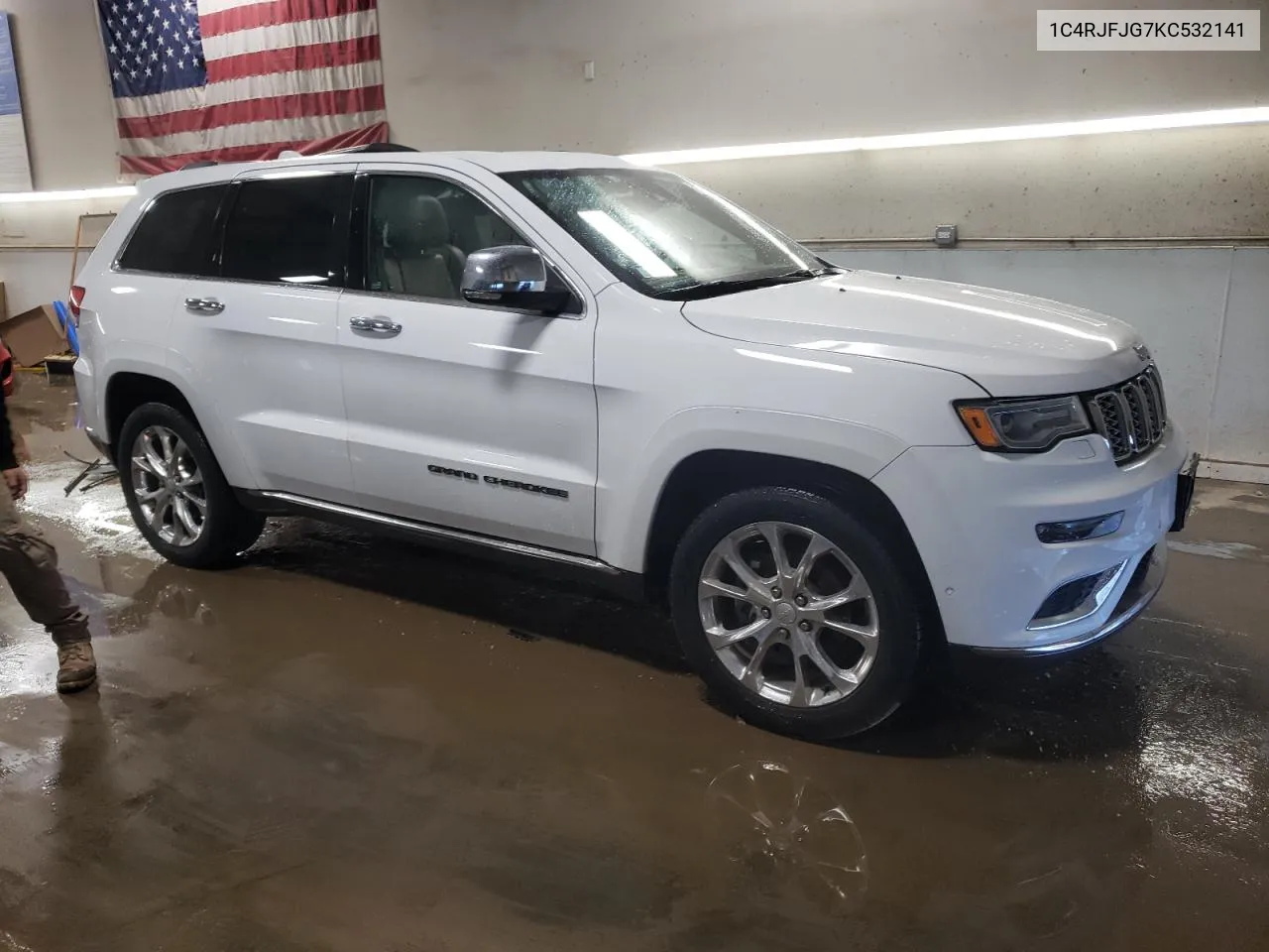 2019 Jeep Grand Cherokee Summit VIN: 1C4RJFJG7KC532141 Lot: 79763714