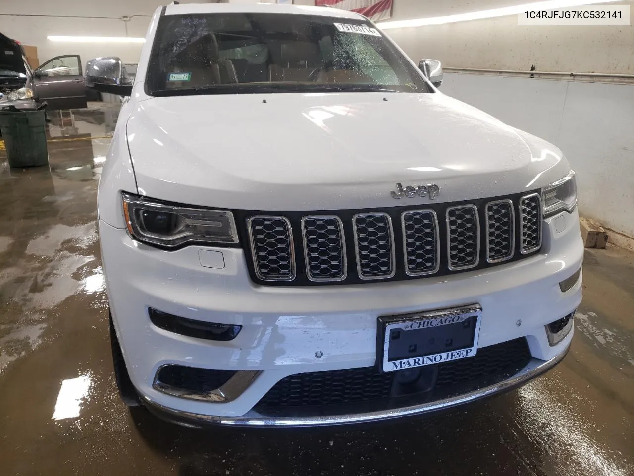 2019 Jeep Grand Cherokee Summit VIN: 1C4RJFJG7KC532141 Lot: 79763714