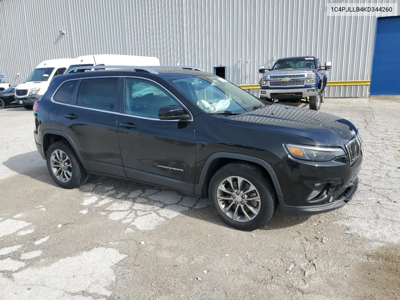 2019 Jeep Cherokee Latitude Plus VIN: 1C4PJLLB4KD344260 Lot: 79844074