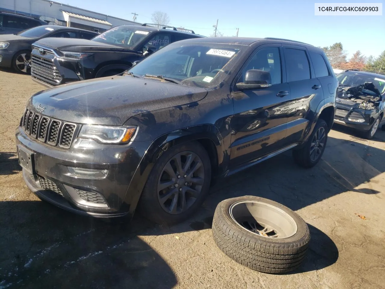 2019 Jeep Grand Cherokee Overland VIN: 1C4RJFCG4KC609903 Lot: 79913464