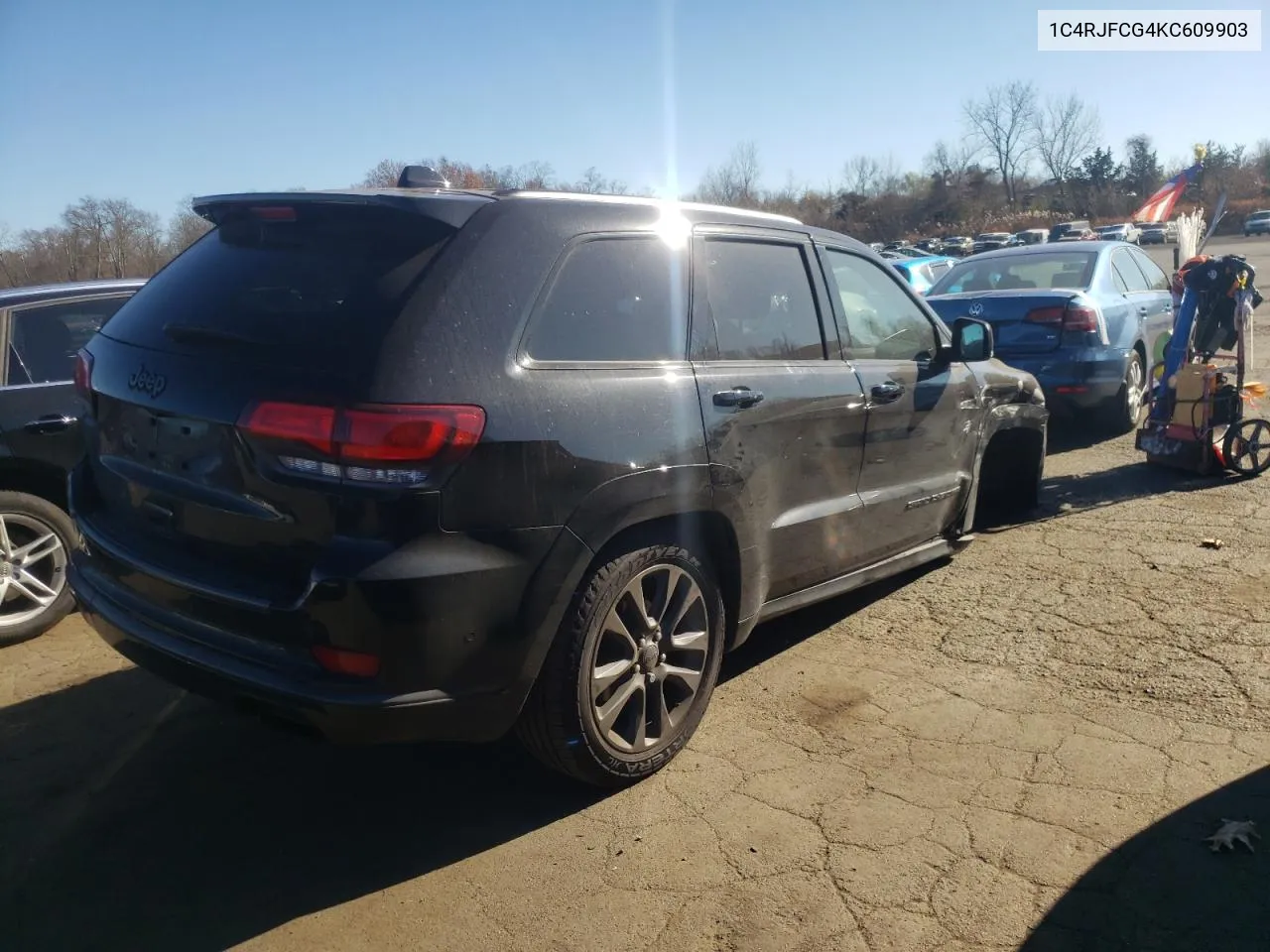 2019 Jeep Grand Cherokee Overland VIN: 1C4RJFCG4KC609903 Lot: 79913464