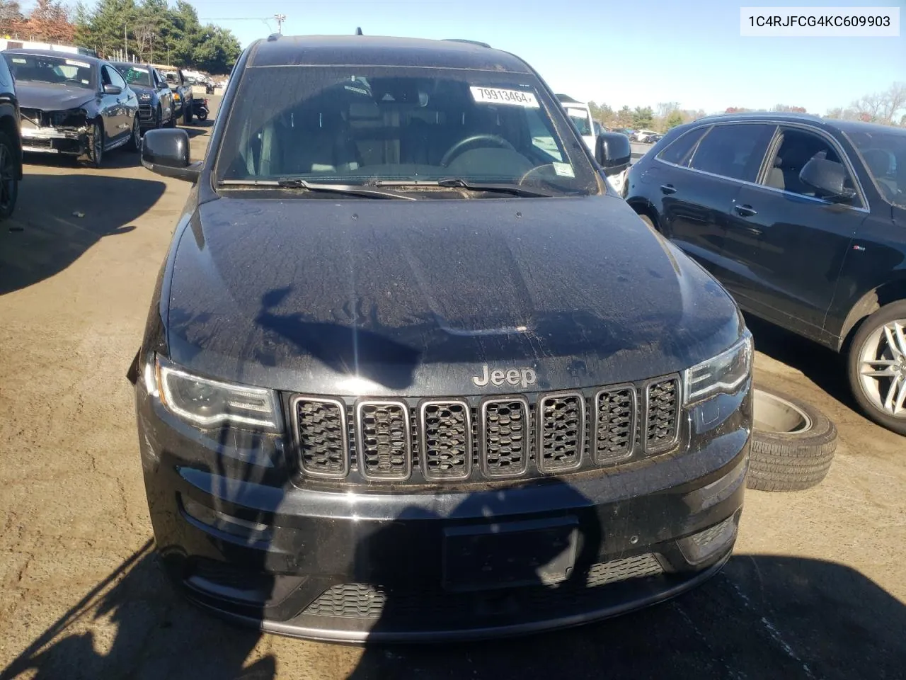 2019 Jeep Grand Cherokee Overland VIN: 1C4RJFCG4KC609903 Lot: 79913464