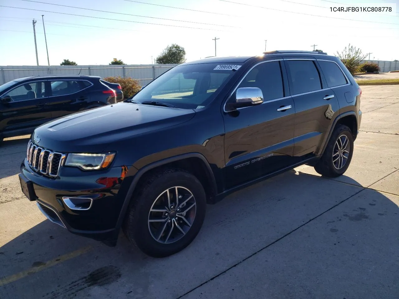 2019 Jeep Grand Cherokee Limited VIN: 1C4RJFBG1KC808778 Lot: 79969584