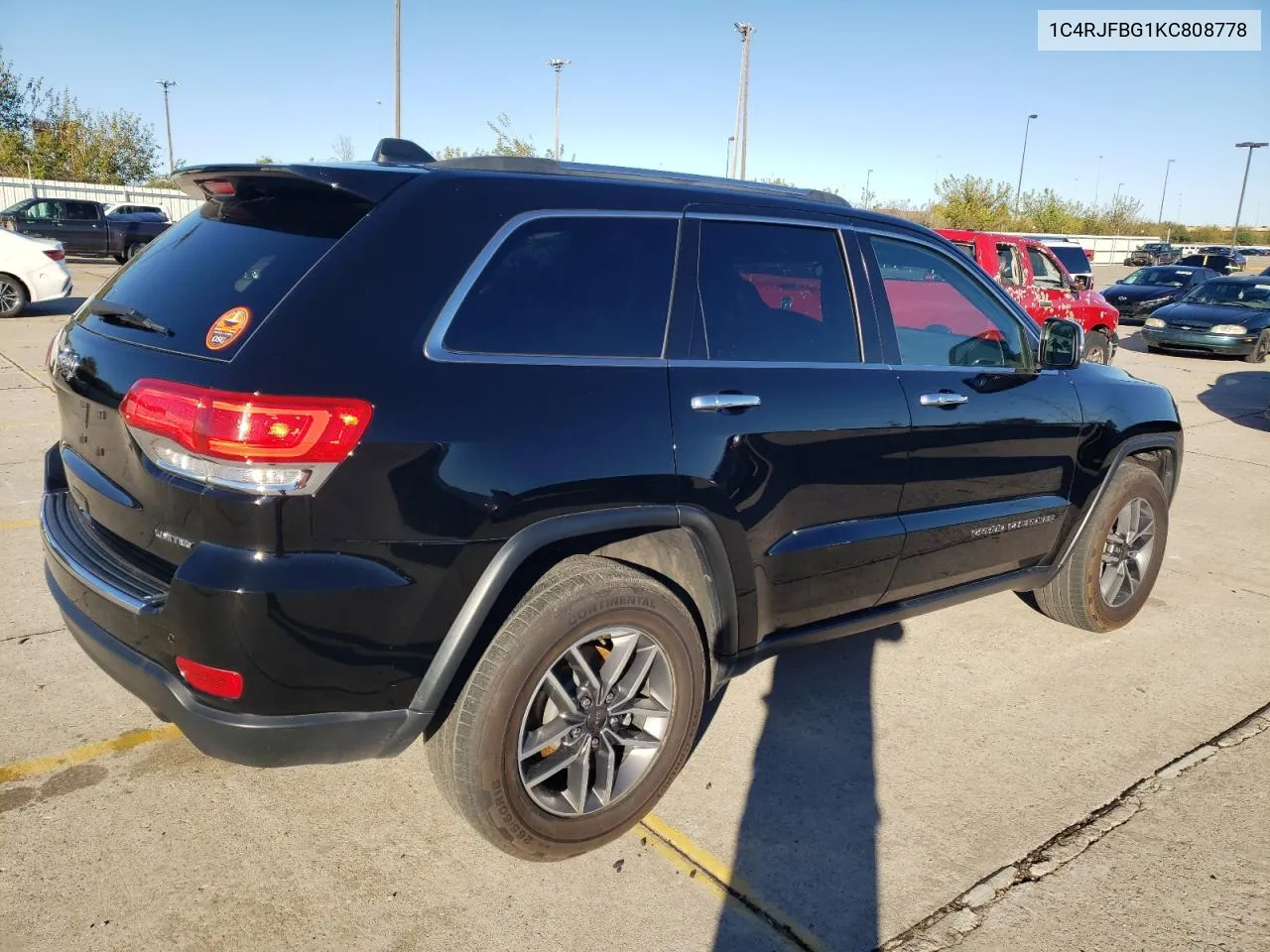 2019 Jeep Grand Cherokee Limited VIN: 1C4RJFBG1KC808778 Lot: 79969584