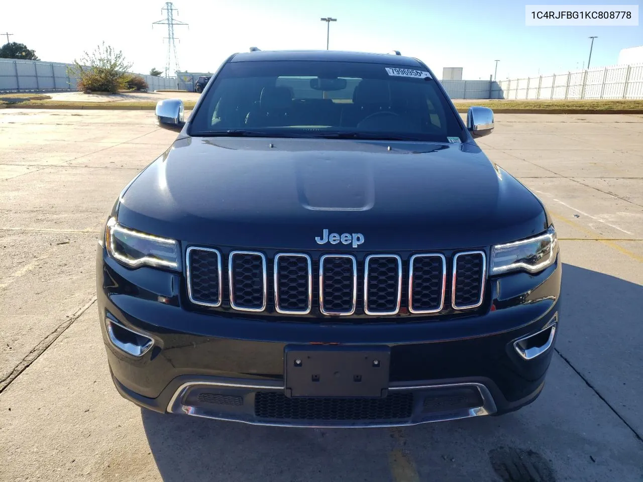 2019 Jeep Grand Cherokee Limited VIN: 1C4RJFBG1KC808778 Lot: 79969584