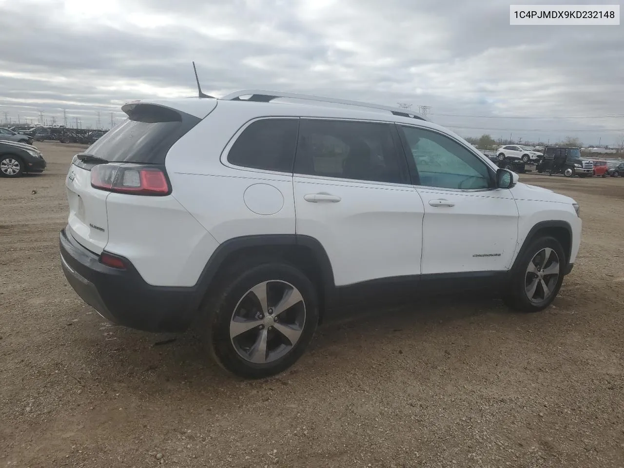 2019 Jeep Cherokee Limited VIN: 1C4PJMDX9KD232148 Lot: 80069964