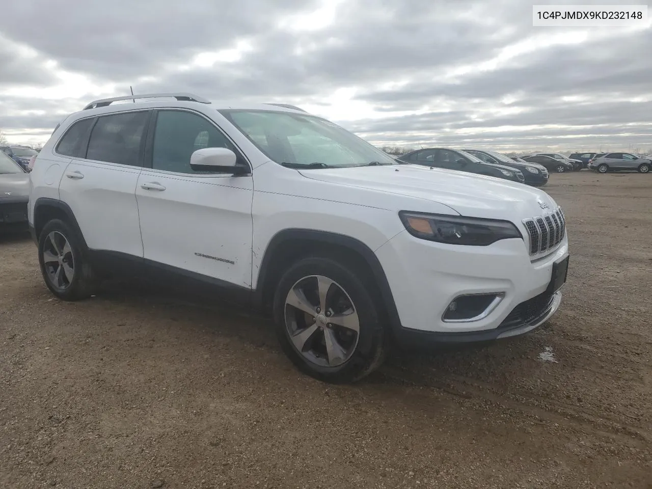 2019 Jeep Cherokee Limited VIN: 1C4PJMDX9KD232148 Lot: 80069964