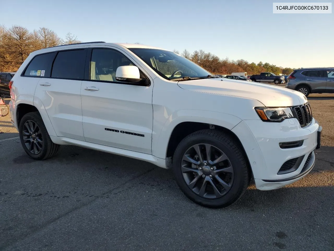 2019 Jeep Grand Cherokee Overland VIN: 1C4RJFCG0KC670133 Lot: 80222954