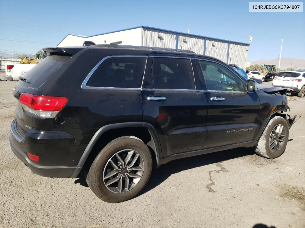 2019 Jeep Grand Cherokee Limited VIN: 1C4RJEBG6KC794807 Lot: 80331174