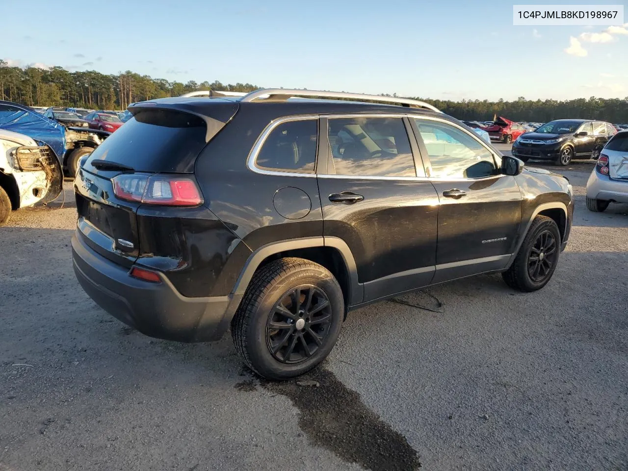 2019 Jeep Cherokee Latitude Plus VIN: 1C4PJMLB8KD198967 Lot: 80421944