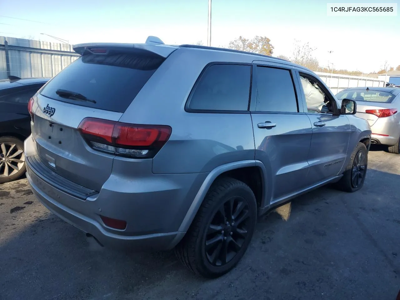 2019 Jeep Grand Cherokee Laredo VIN: 1C4RJFAG3KC565685 Lot: 80505954