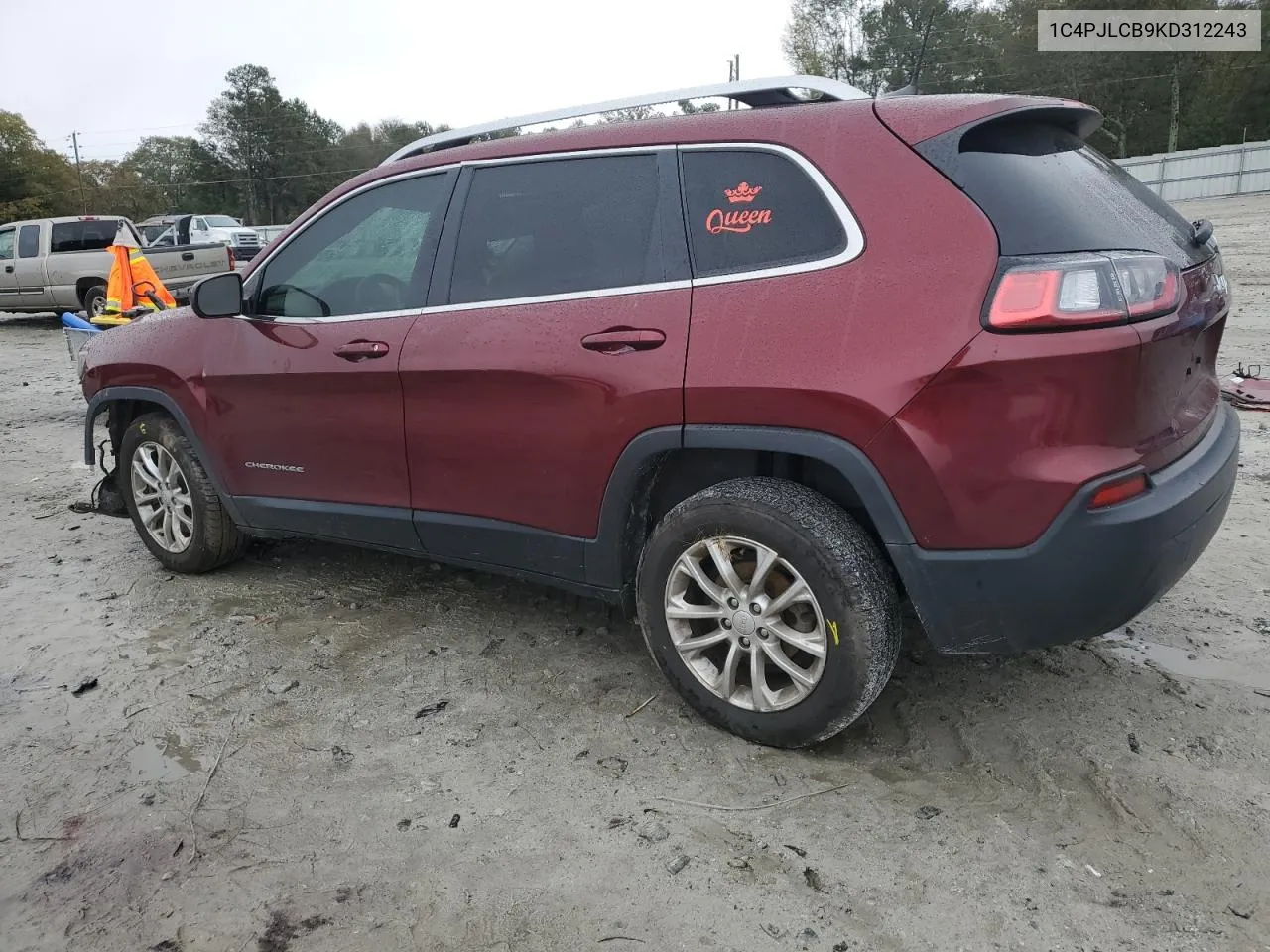 2019 Jeep Cherokee Latitude VIN: 1C4PJLCB9KD312243 Lot: 80591124