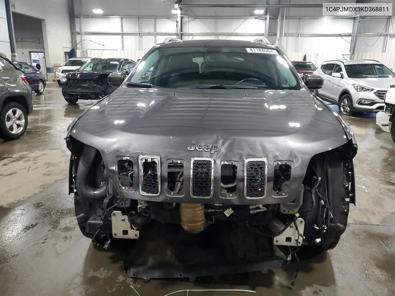 2019 Jeep Cherokee Limited VIN: 1C4PJMDX3KD368811 Lot: 81188004