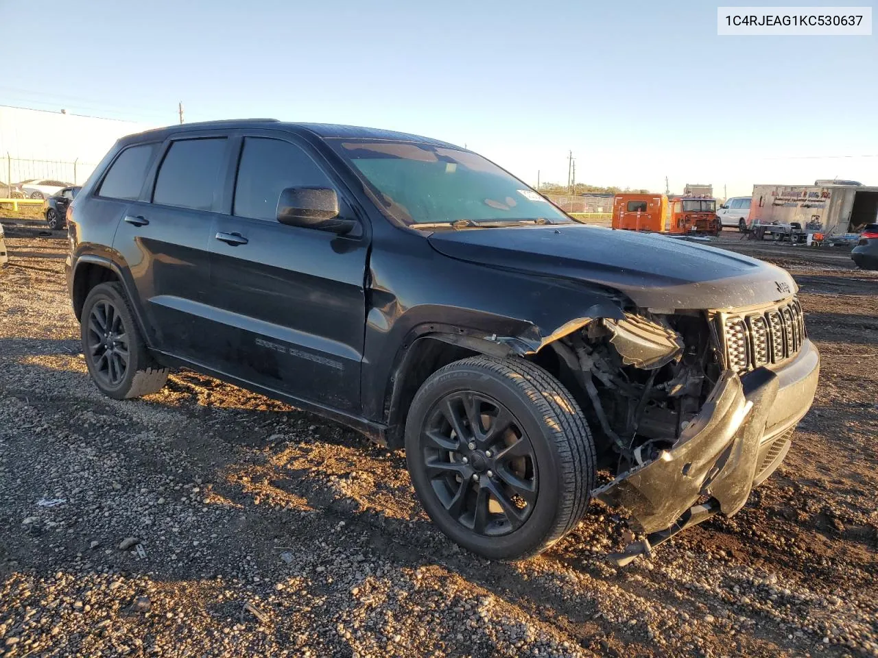 2019 Jeep Grand Cherokee Laredo VIN: 1C4RJEAG1KC530637 Lot: 81212724