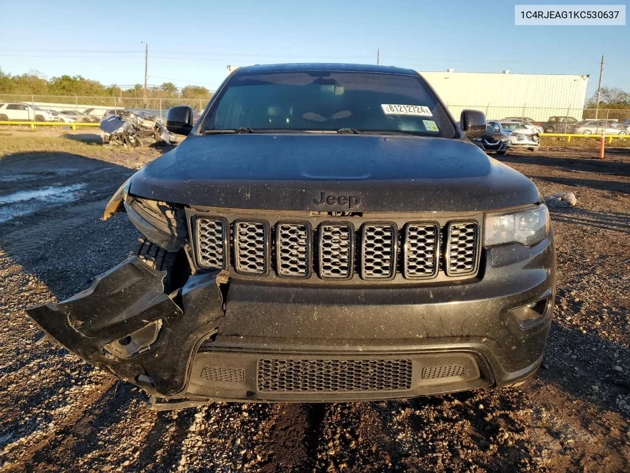 2019 Jeep Grand Cherokee Laredo VIN: 1C4RJEAG1KC530637 Lot: 81212724