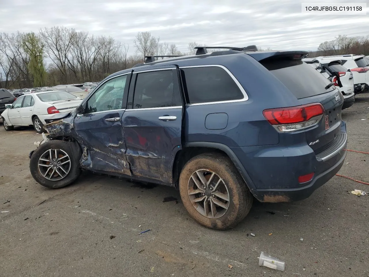 2020 Jeep Grand Cherokee Limited VIN: 1C4RJFBG5LC191158 Lot: 50711914