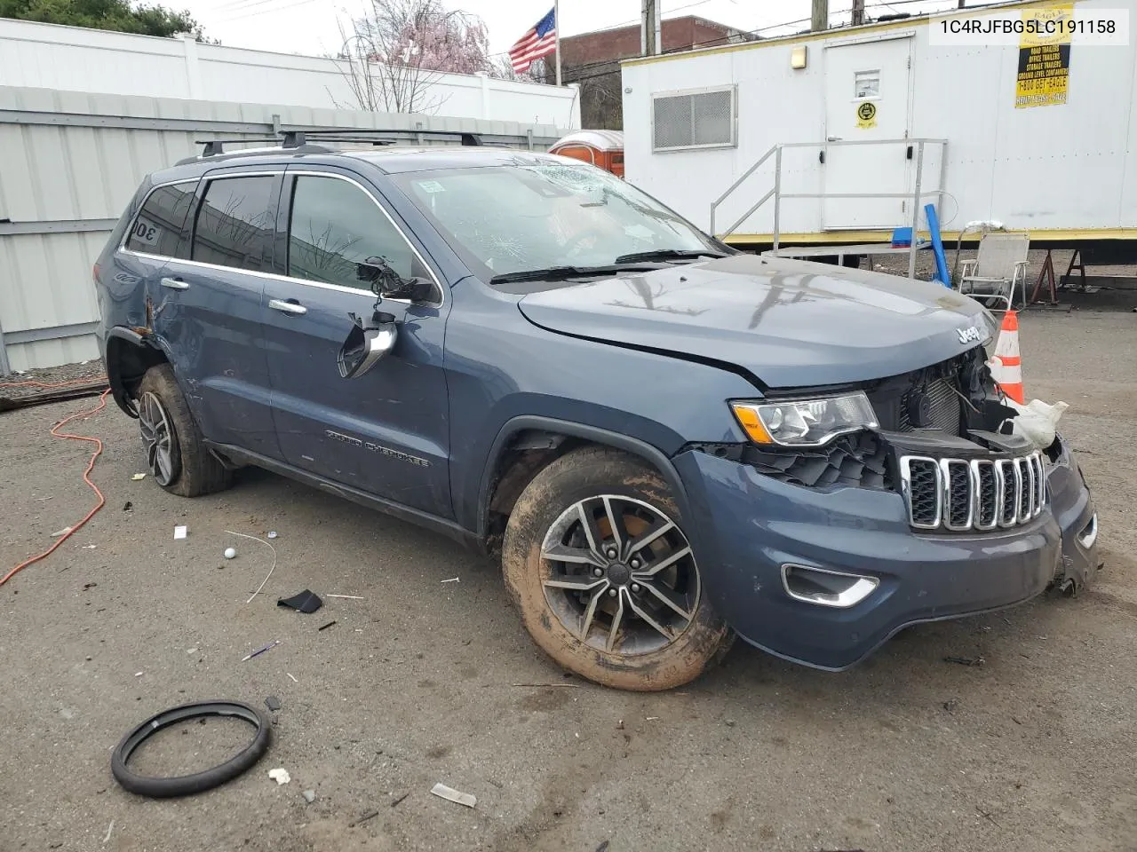 2020 Jeep Grand Cherokee Limited VIN: 1C4RJFBG5LC191158 Lot: 50711914