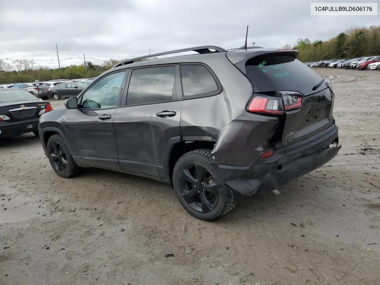 2020 Jeep Cherokee Latitude Plus VIN: 1C4PJLLB9LD606176 Lot: 53497474