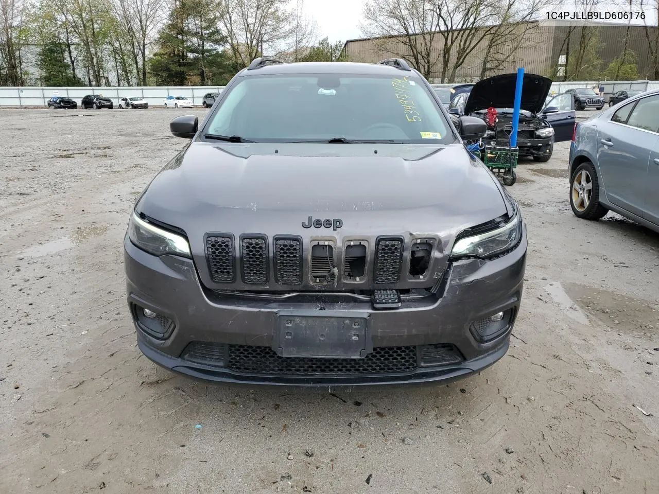 2020 Jeep Cherokee Latitude Plus VIN: 1C4PJLLB9LD606176 Lot: 53497474