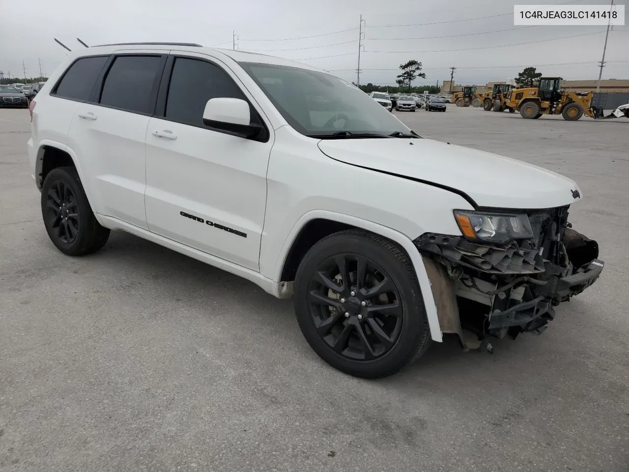 2020 Jeep Grand Cherokee Laredo VIN: 1C4RJEAG3LC141418 Lot: 54465644