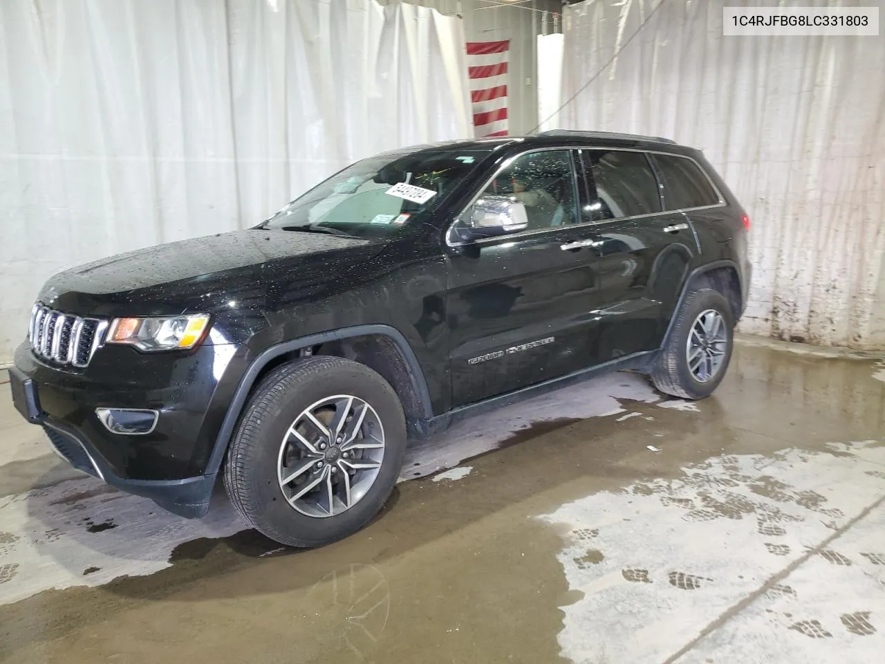 2020 Jeep Grand Cherokee Limited VIN: 1C4RJFBG8LC331803 Lot: 54497284